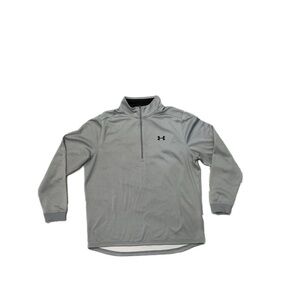 Under Armour ColdGear Gray Quarter Zip Pullover